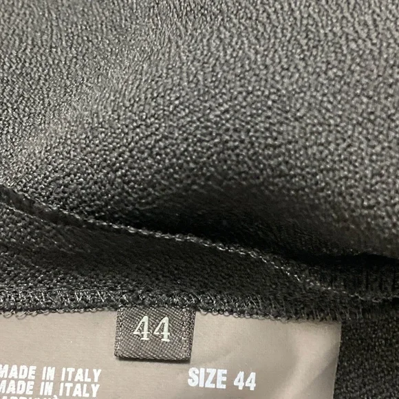 PRADA BLACK FLARED CREPE SKIRT - Picture 5 of 6